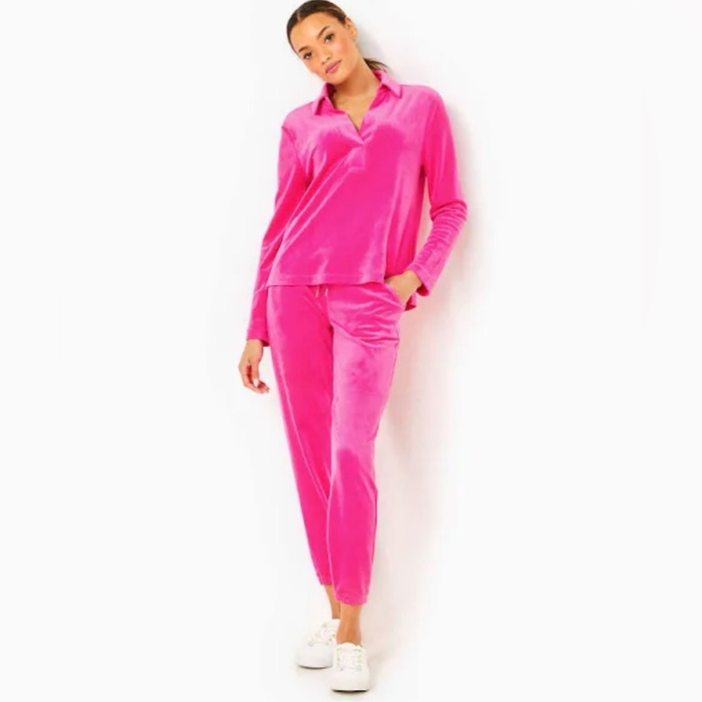 Lilly Pulitzer‎ Women's Mallie Velour Pants